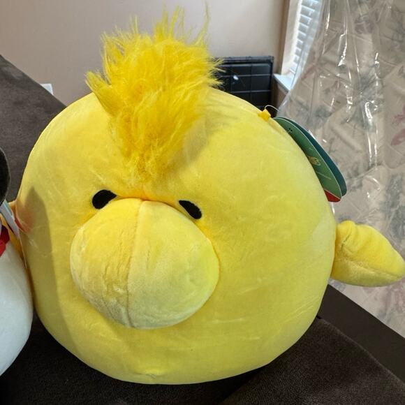 Squishmallow Snoopy Woodstock 8" plush bundle - Picture 3 of 3